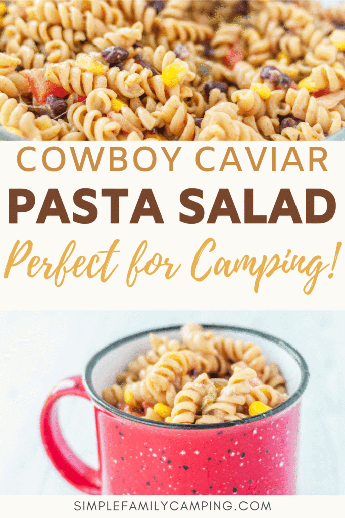 easy cowboy caviar pasta salad recipe