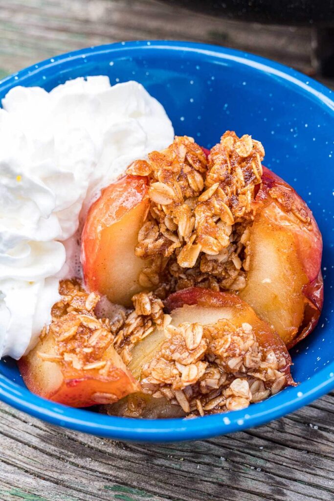 dutch oven camping desserts