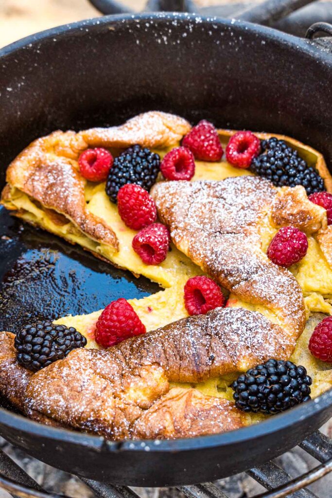dutch oven camping desserts