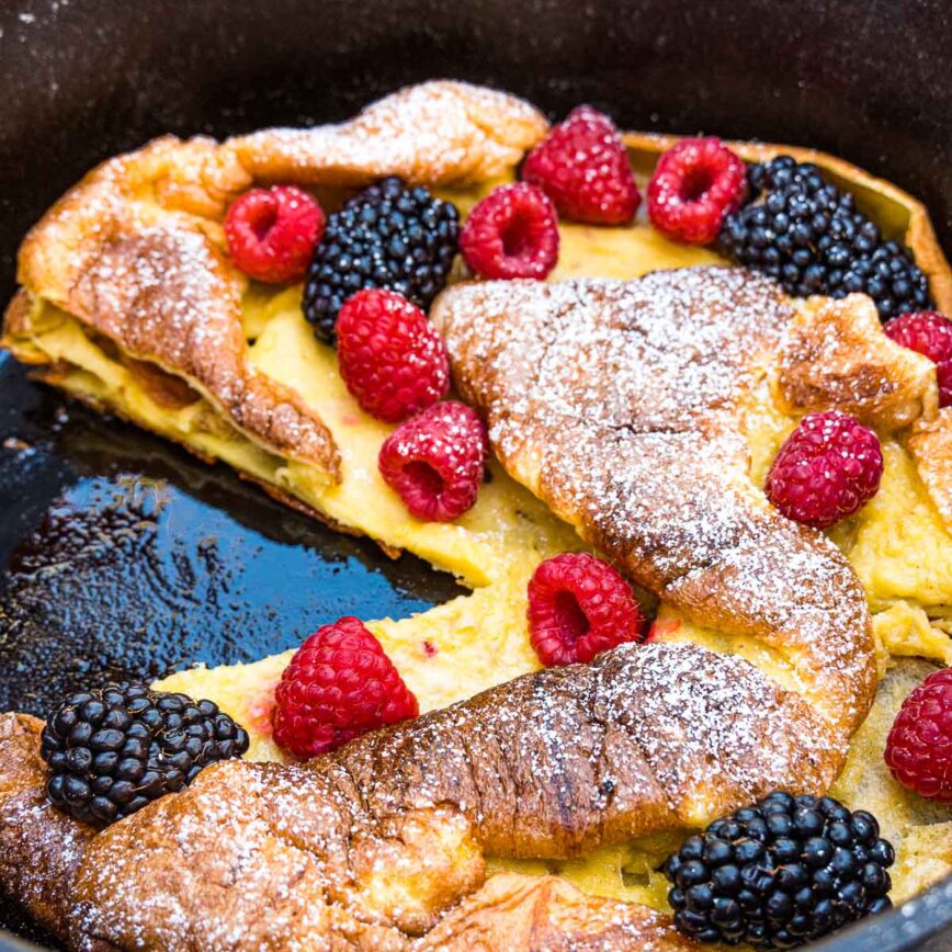 dutch oven camping desserts