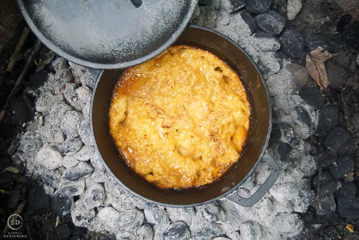 dutch oven camping desserts