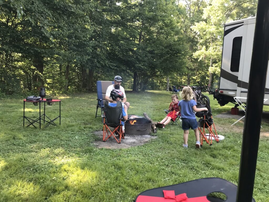 kid friendly camping breakfast