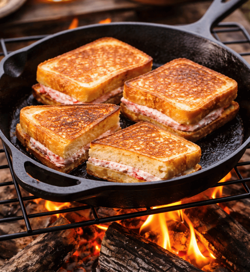 campfire stuffed french toast