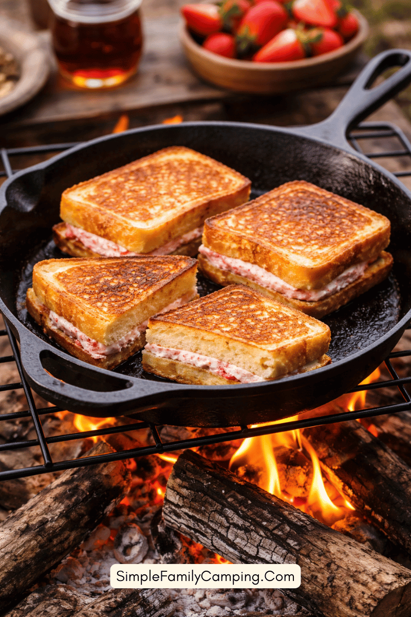 campfire stuffed french toast
