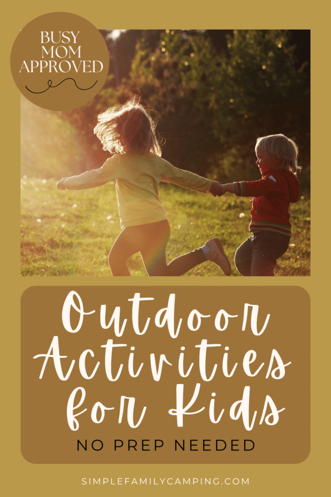 outdoor activities for kids