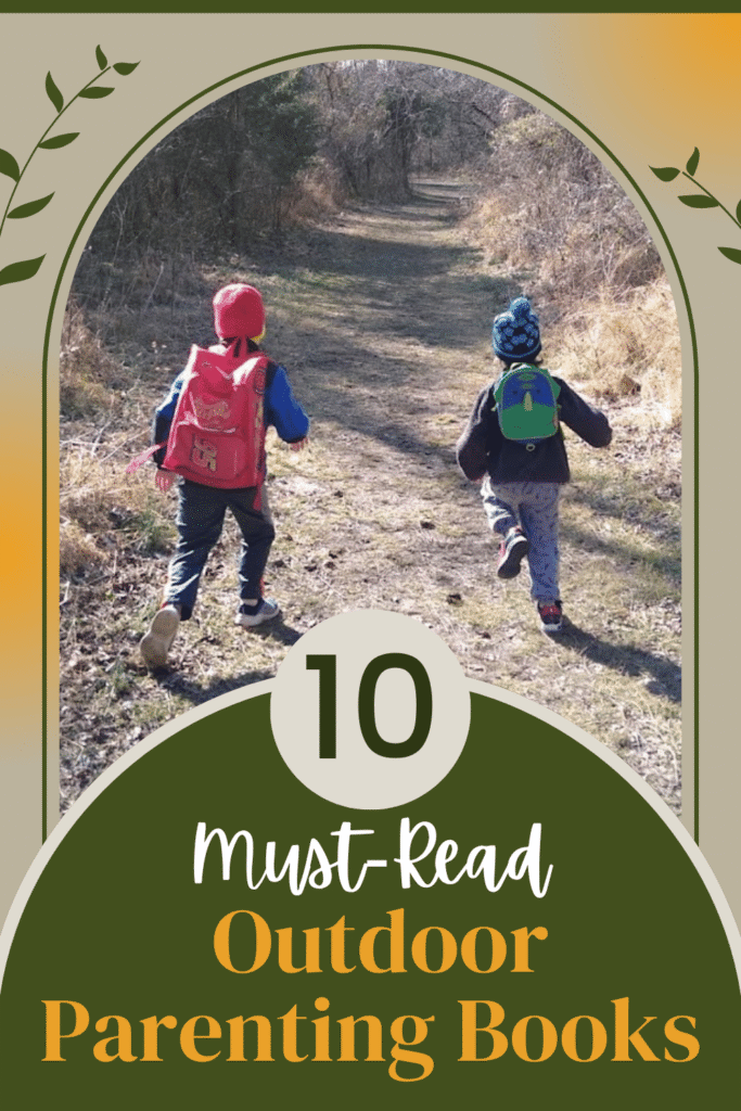 10 outdoor parenting books pin