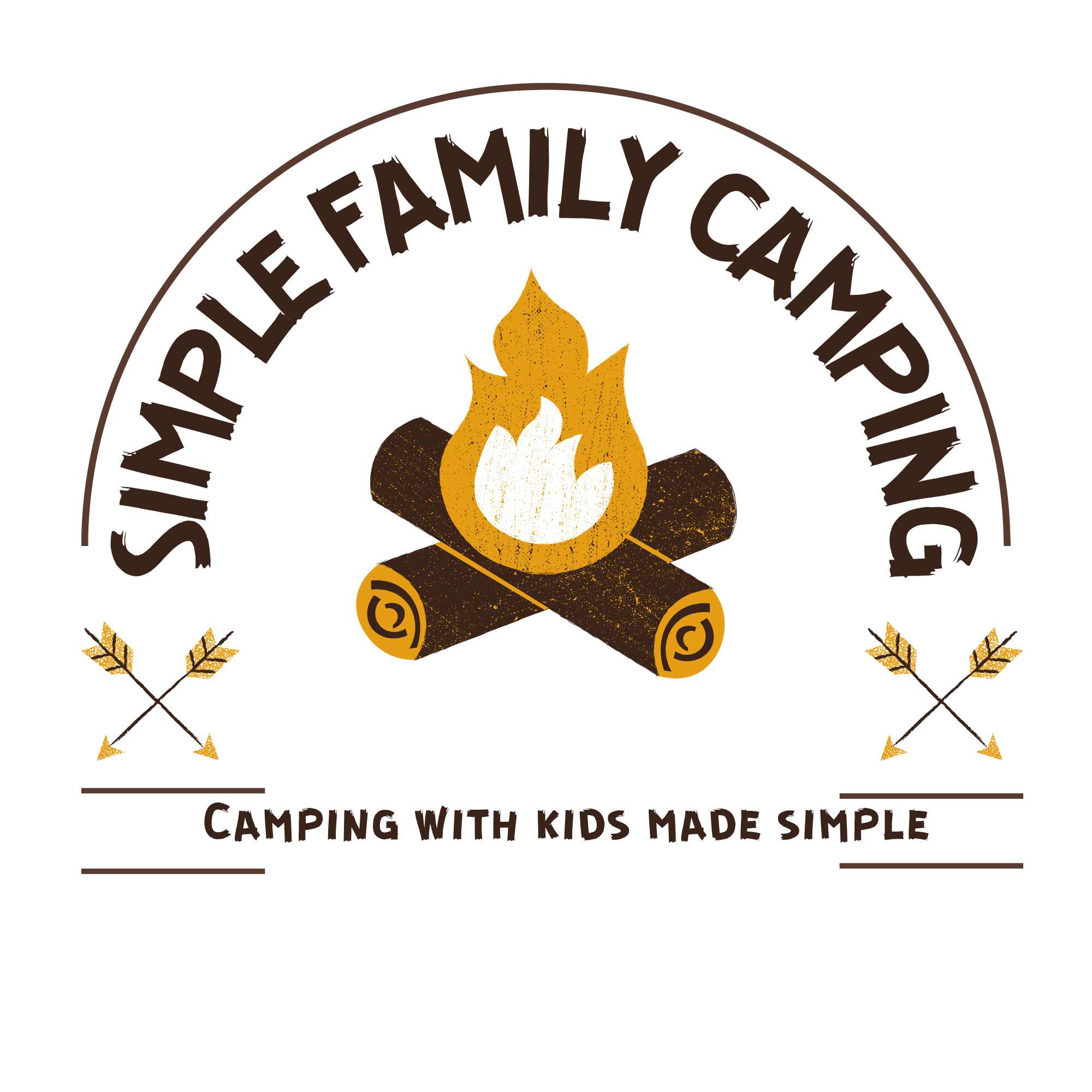 simple family camping